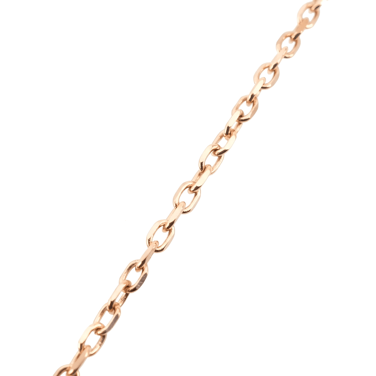 18k Rose Gold Natural Diamond Blossom Necklace - Malikka LondonNecklacesMalikka