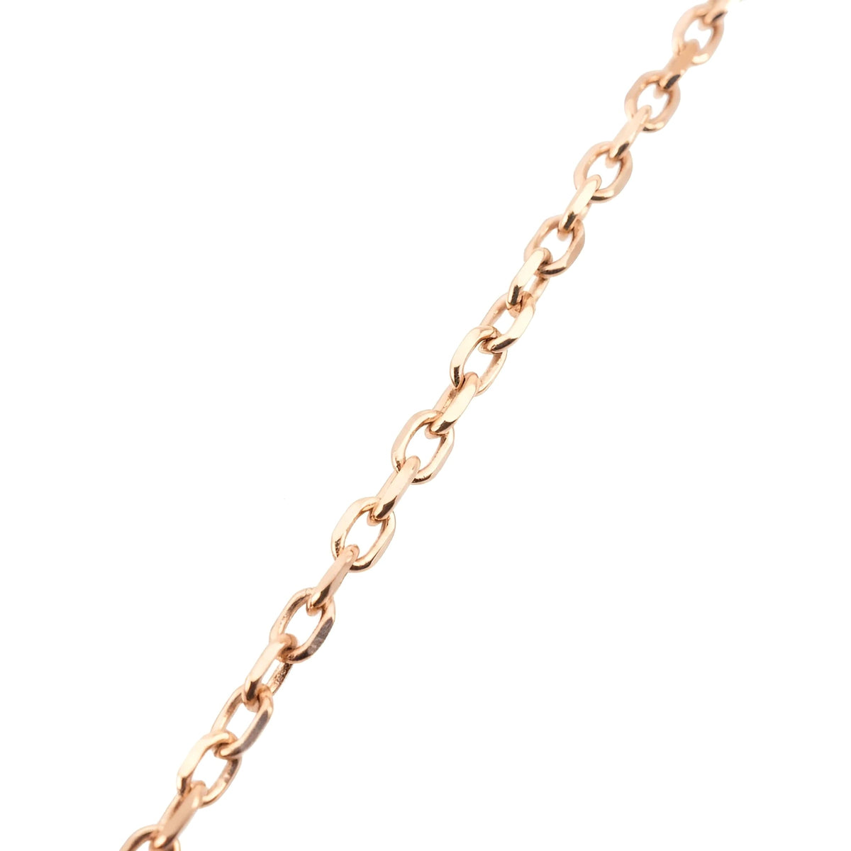 18k Rose Gold Teardrop Natural Diamond Necklace - Malikka LondonNecklacesMalikka