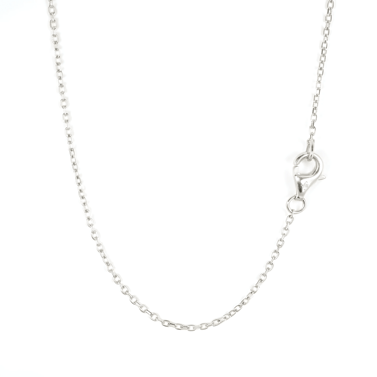 18k White Gold Eternal Love Natural Diamond Necklace - Malikka LondonNecklacesMalikka