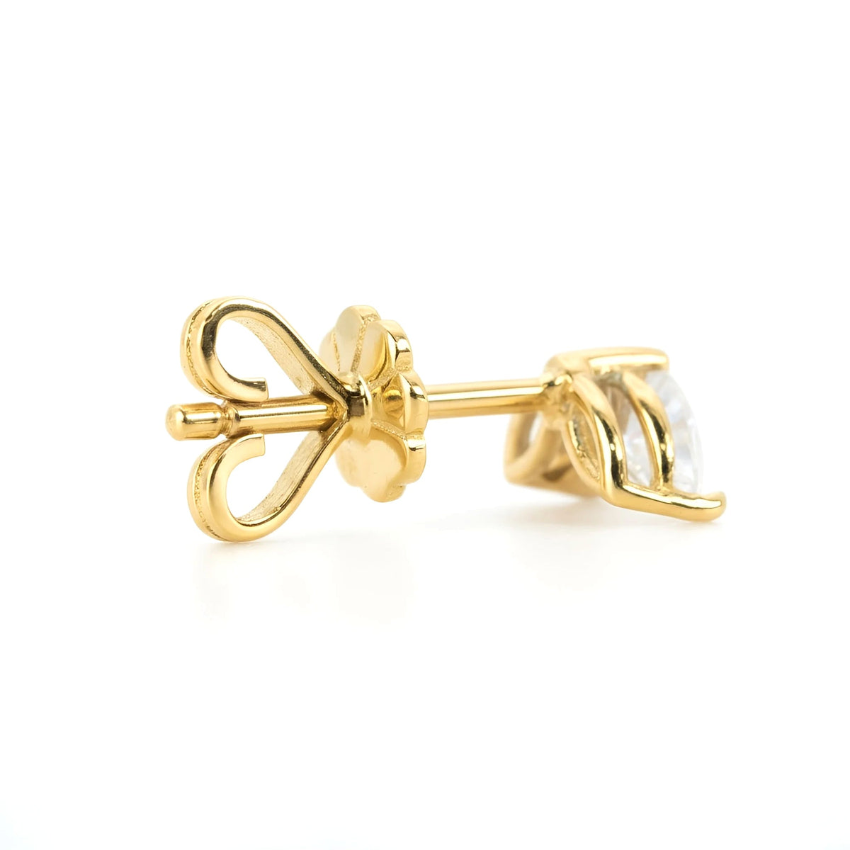 18k Yellow Gold Marquise Delight Natural Diamond Earrings - Malikka LondonEarringsMalikka