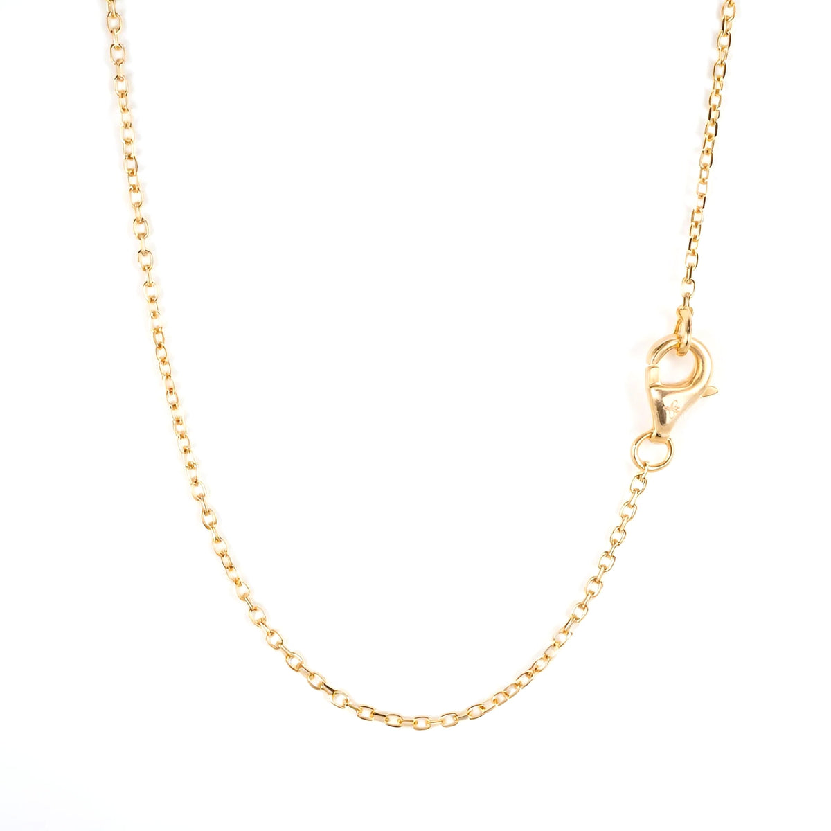 18k Yellow Gold Teardrop Natural Diamond Necklace - Malikka LondonNecklacesMalikka