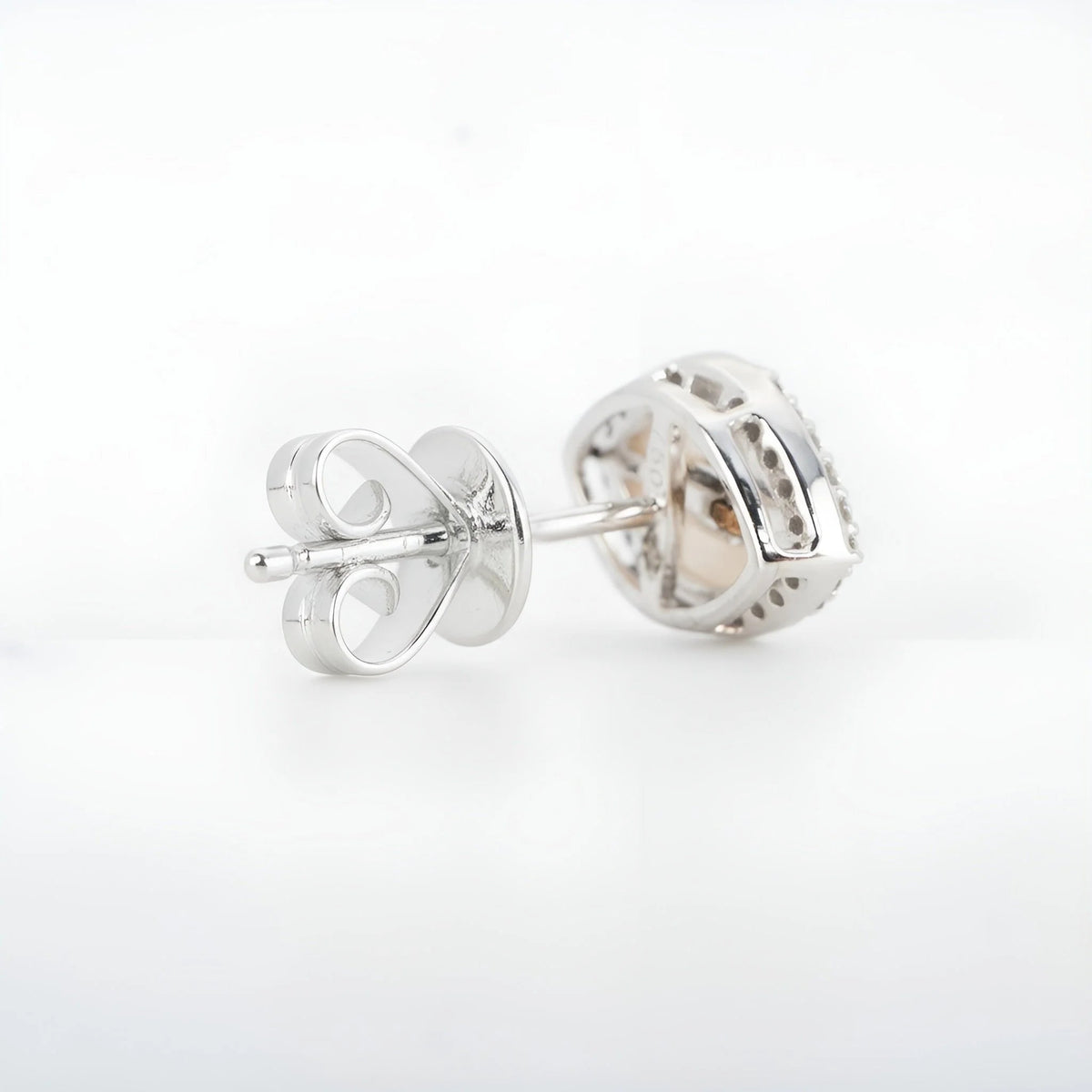 Exquisite Natural Diamond & Mother of Pearl Marquise Earrings - Malikka LondonEarringsMalikka